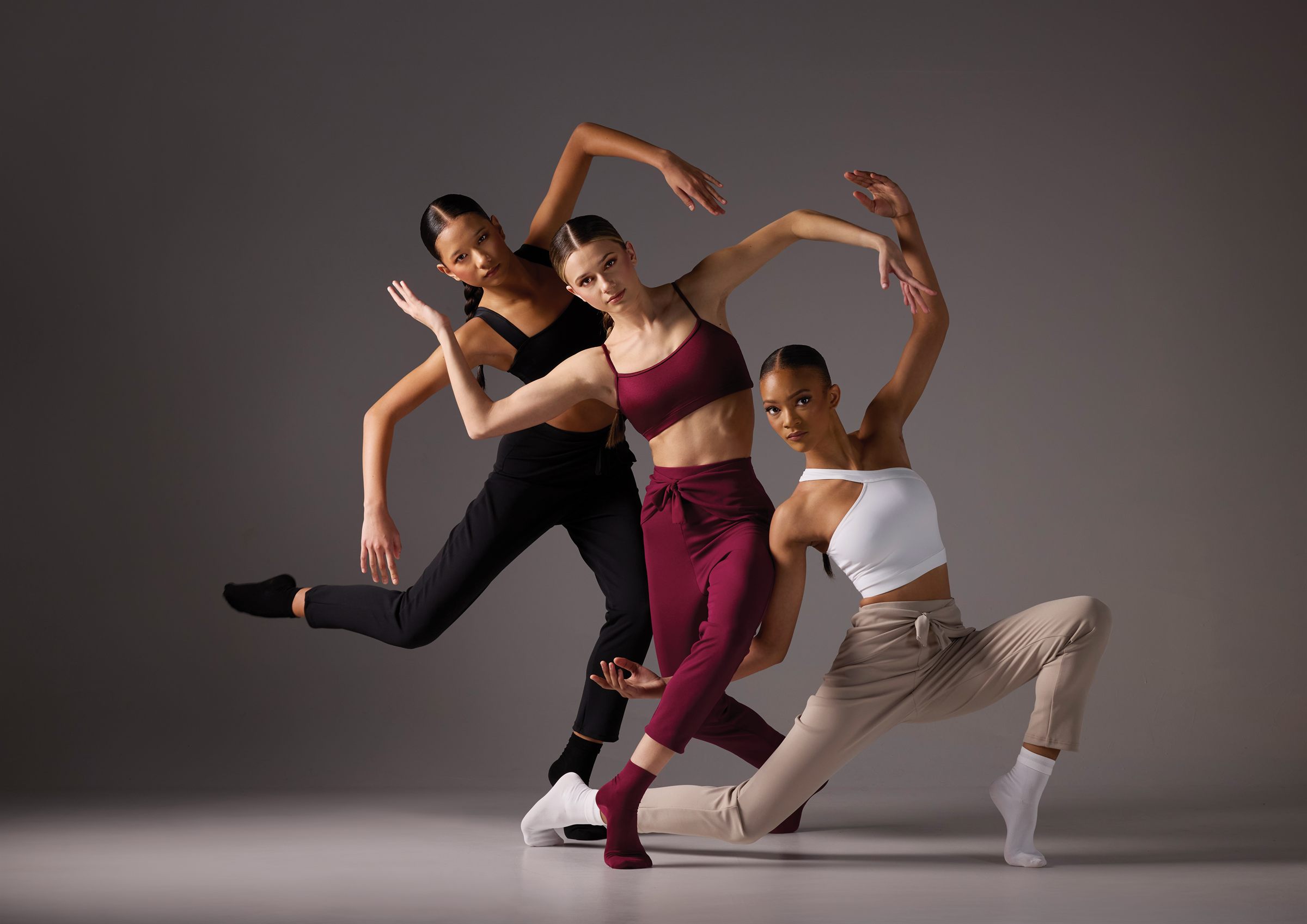 Weissman editorial group shot - color blocking