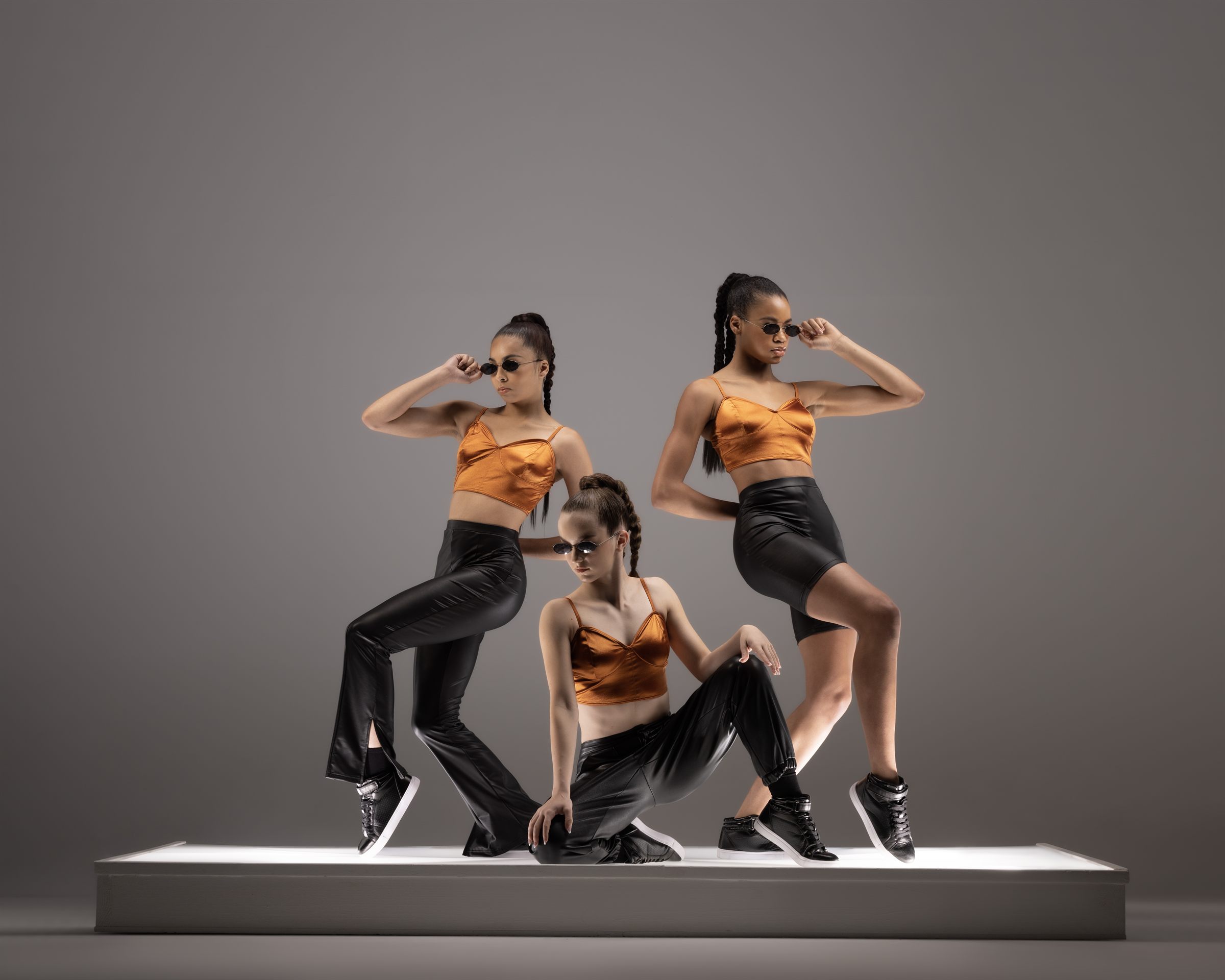 Weissman group lineup - copper studio set
