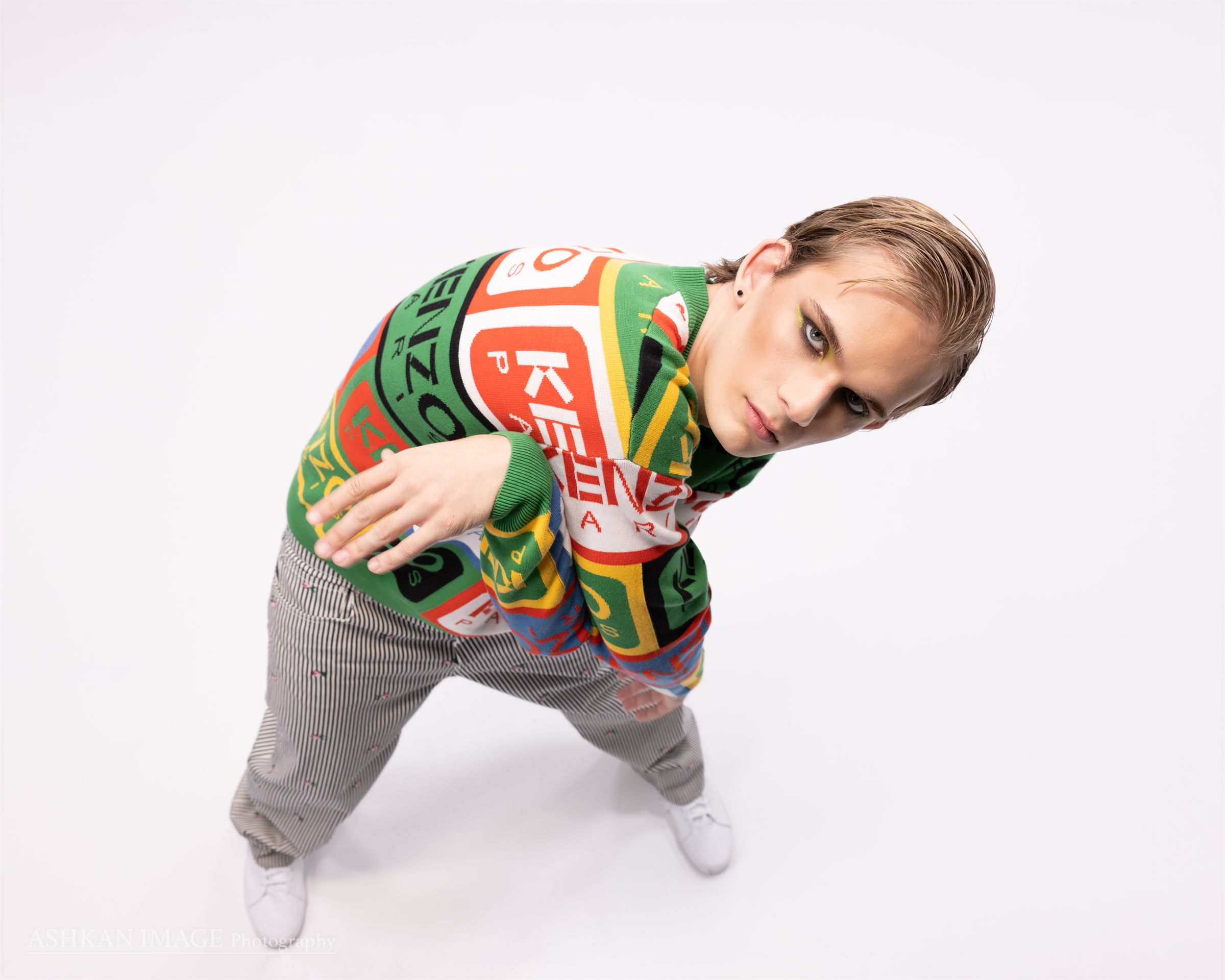 Finn Hackney - fashion portrait