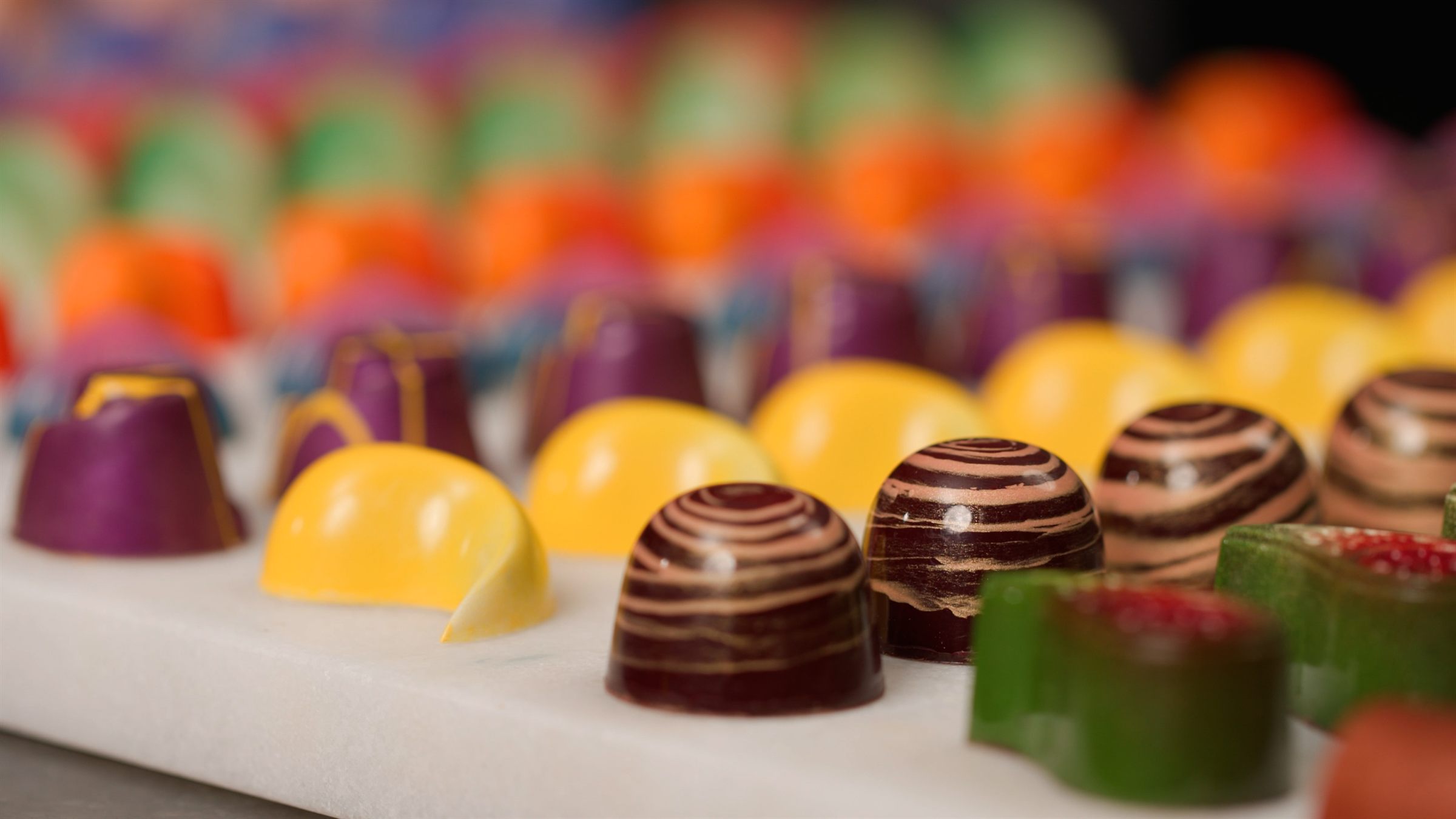 Artisan confections - color study