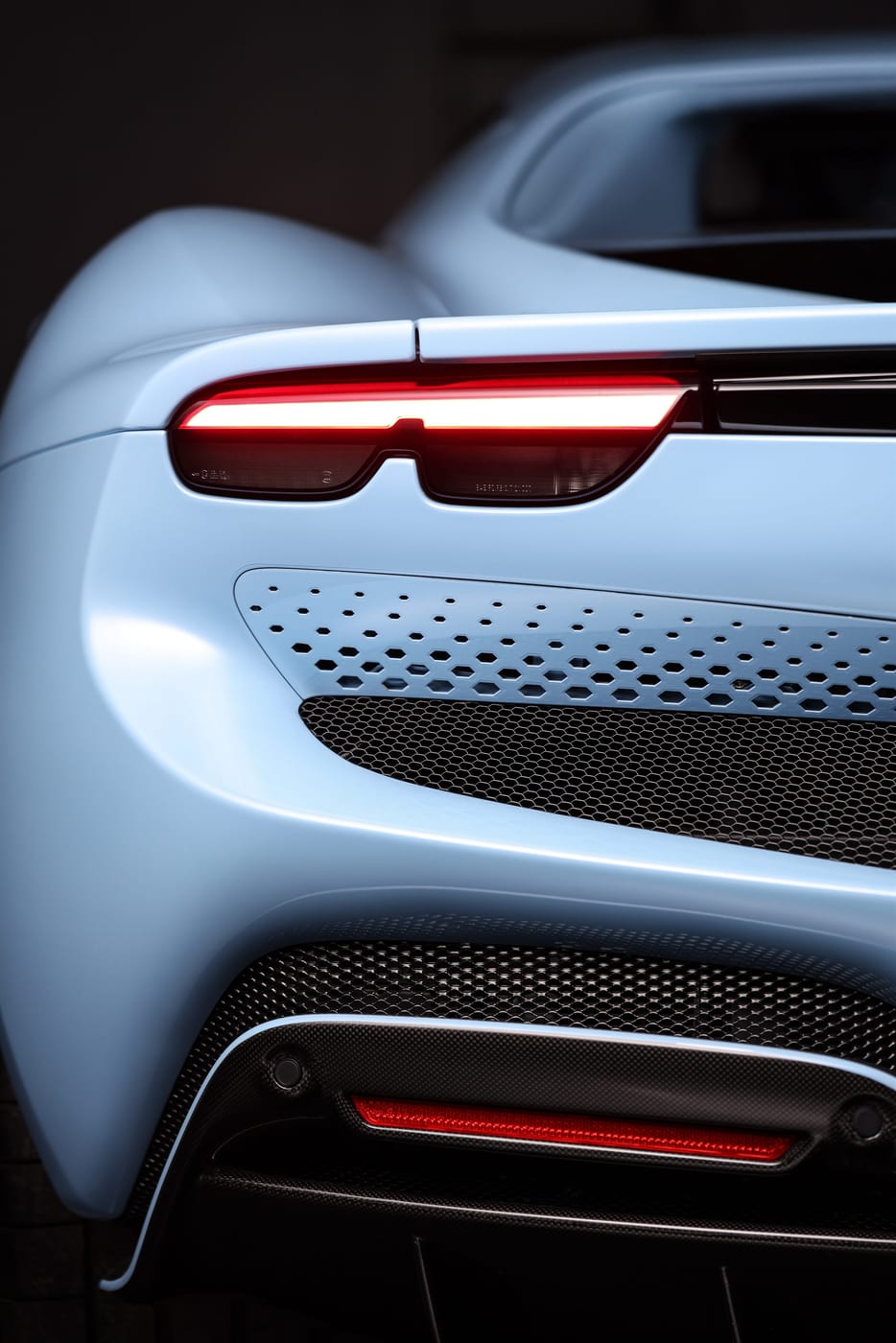 Ferrari 296 GTB vertical composition, Houston studio